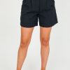 Skies Are Blue Shorts | Stripe Texture Shorts, Black