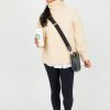 If she loves 3/4 & Long Sleeve | Sherpa Turtleneck Pullover, Taupe