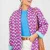 Sundayup Jackets / Coats / Vests / Blazers | Floral Quilted Jacket, Purple