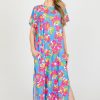 Cotton Bleu Maxi & Midi | Hibiscus Midi