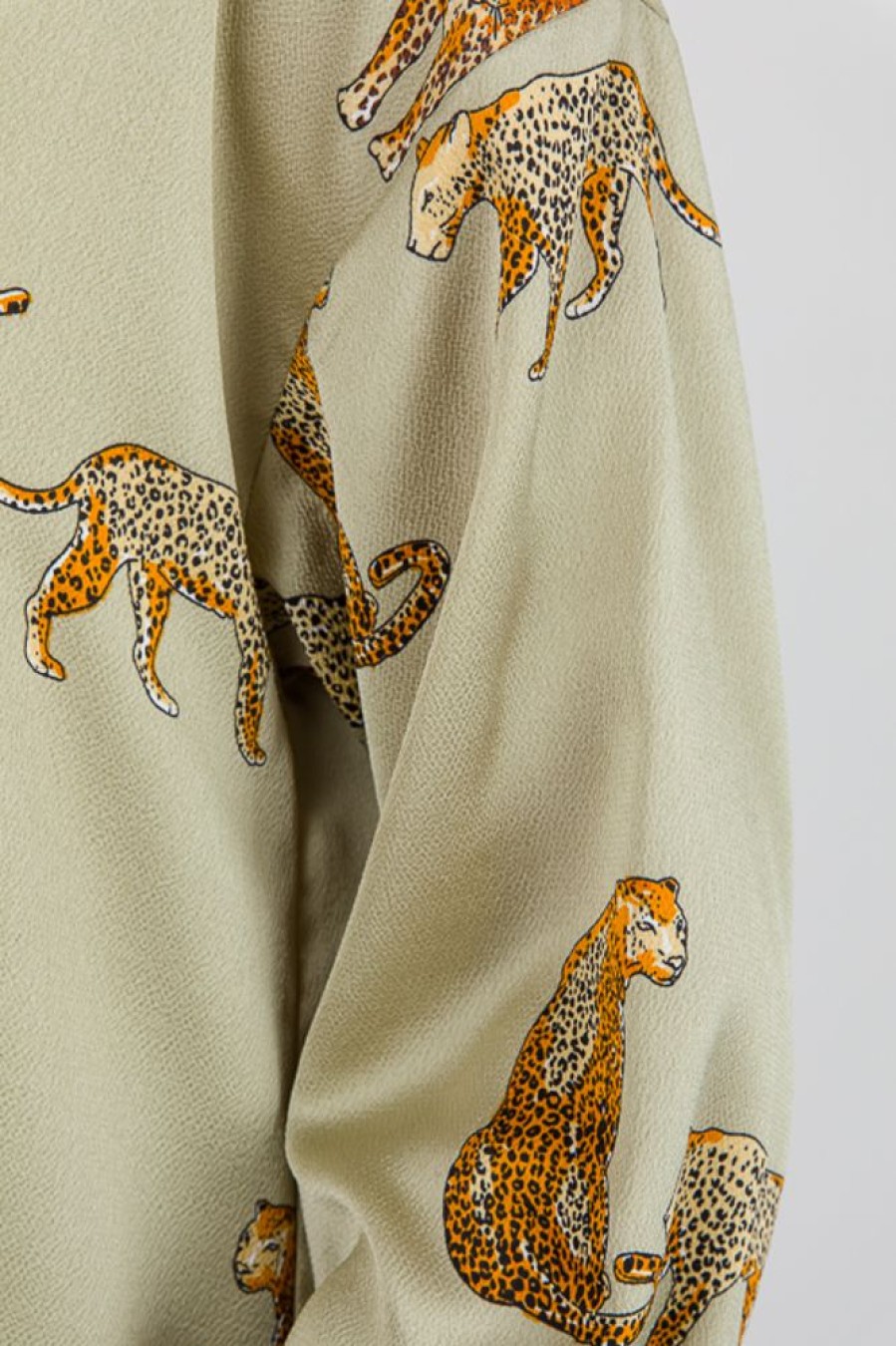 Mazik 3/4 & Long Sleeve | Leopard Shirt, Sage