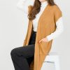 Lumiere Short Sleeve & Sleeveless | Dev Duster Cardigan, Light Camel