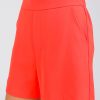 Skies Are Blue Shorts | Neon Orange Solid Shorts