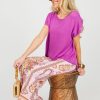 Fate by lfd Pants & Leggings | Printed Linen Pants, Lilac Multi