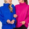 Davi & Dani 3/4 & Long Sleeve | Folly Sweater, Hot Pink