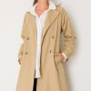 Ellison Jackets / Coats / Vests / Blazers | Belted Trench Coat, Khaki