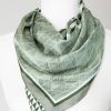 Golden Stella Scarves & Belts | Geometric Line Scarf, Green