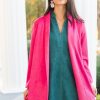 Thml Jackets / Coats / Vests / Blazers | Luxe Suede Coat, Pink