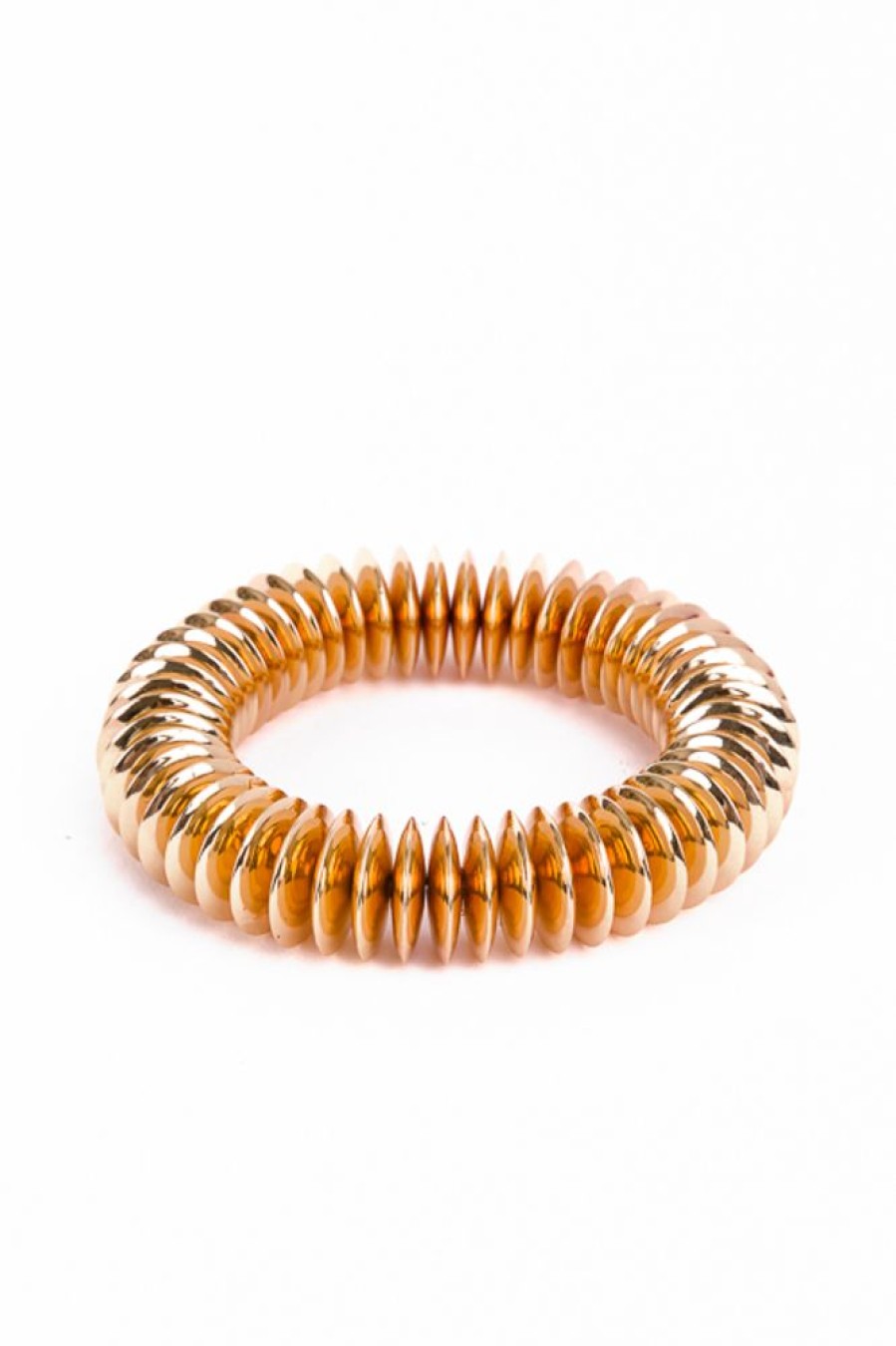 Golden Stella Jewelry | Gold Disc Bracelet