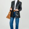 Lalavon Jackets / Coats / Vests / Blazers | Kennedy Leather Jacket, Black