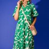 Umgee Maxi & Midi | Blown Away Midi, Green