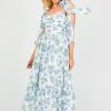 Mable White & Ivory | Holland Maxi, Blue