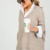 Miracle 3/4 & Long Sleeve | Tyler Sweater, Taupe