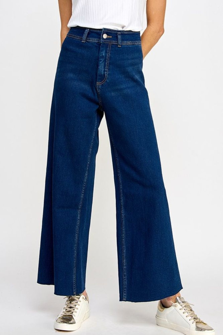 Miss Love Jeans | Stretch Wide Leg Jeans