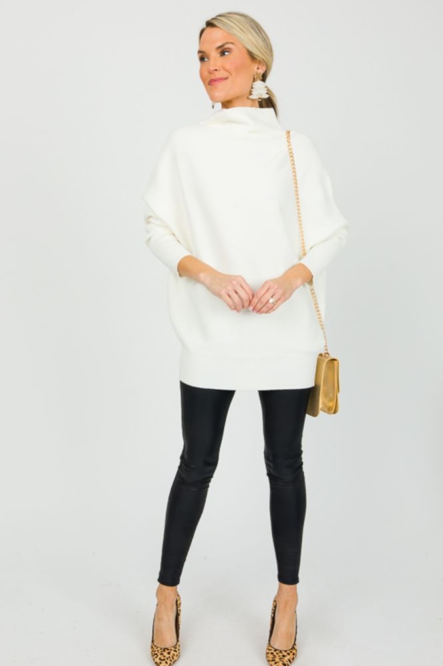 Eesome 3/4 & Long Sleeve | Lillie Sweater, Off White