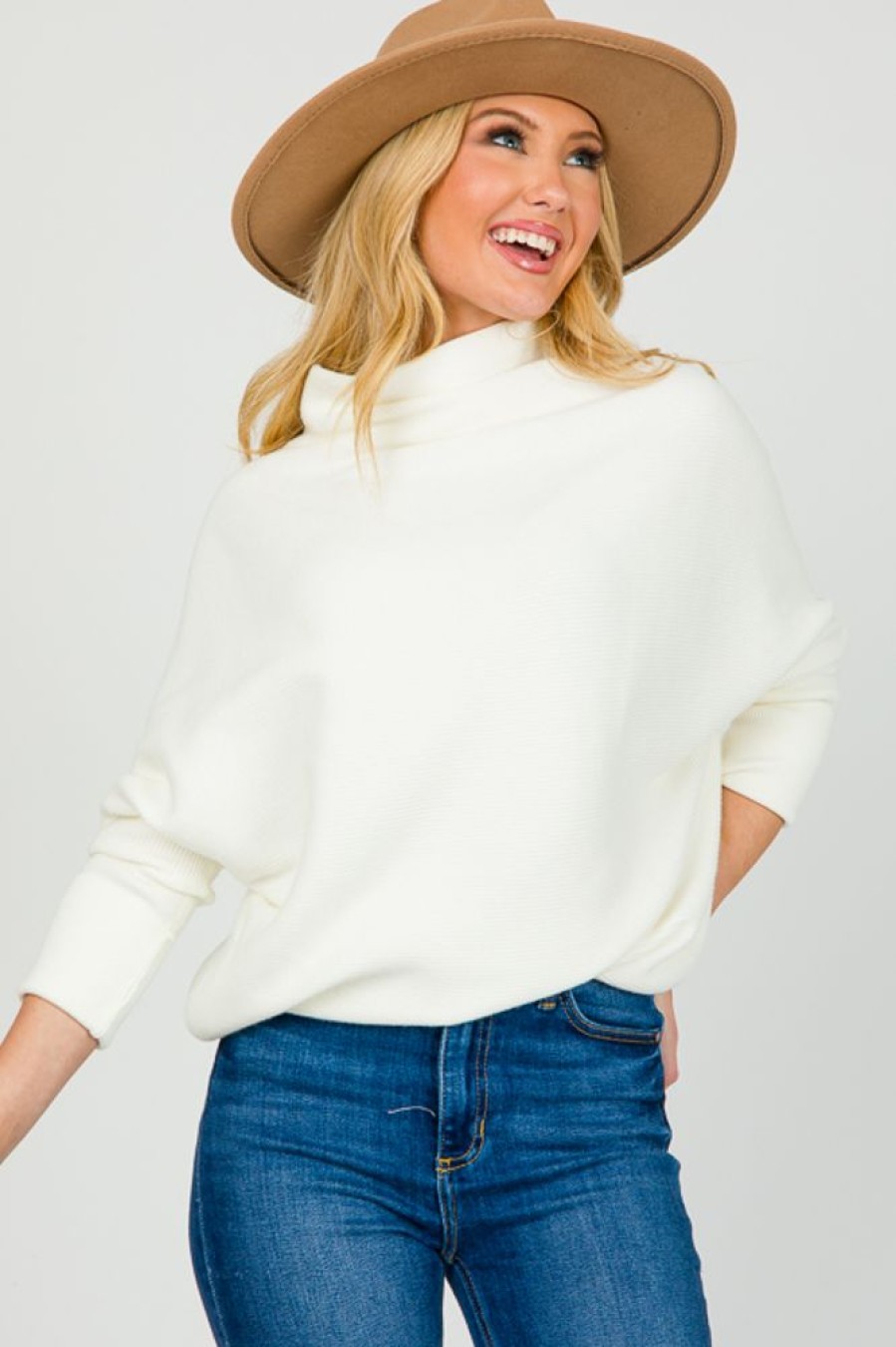 Eesome 3/4 & Long Sleeve | Lillie Sweater, Off White