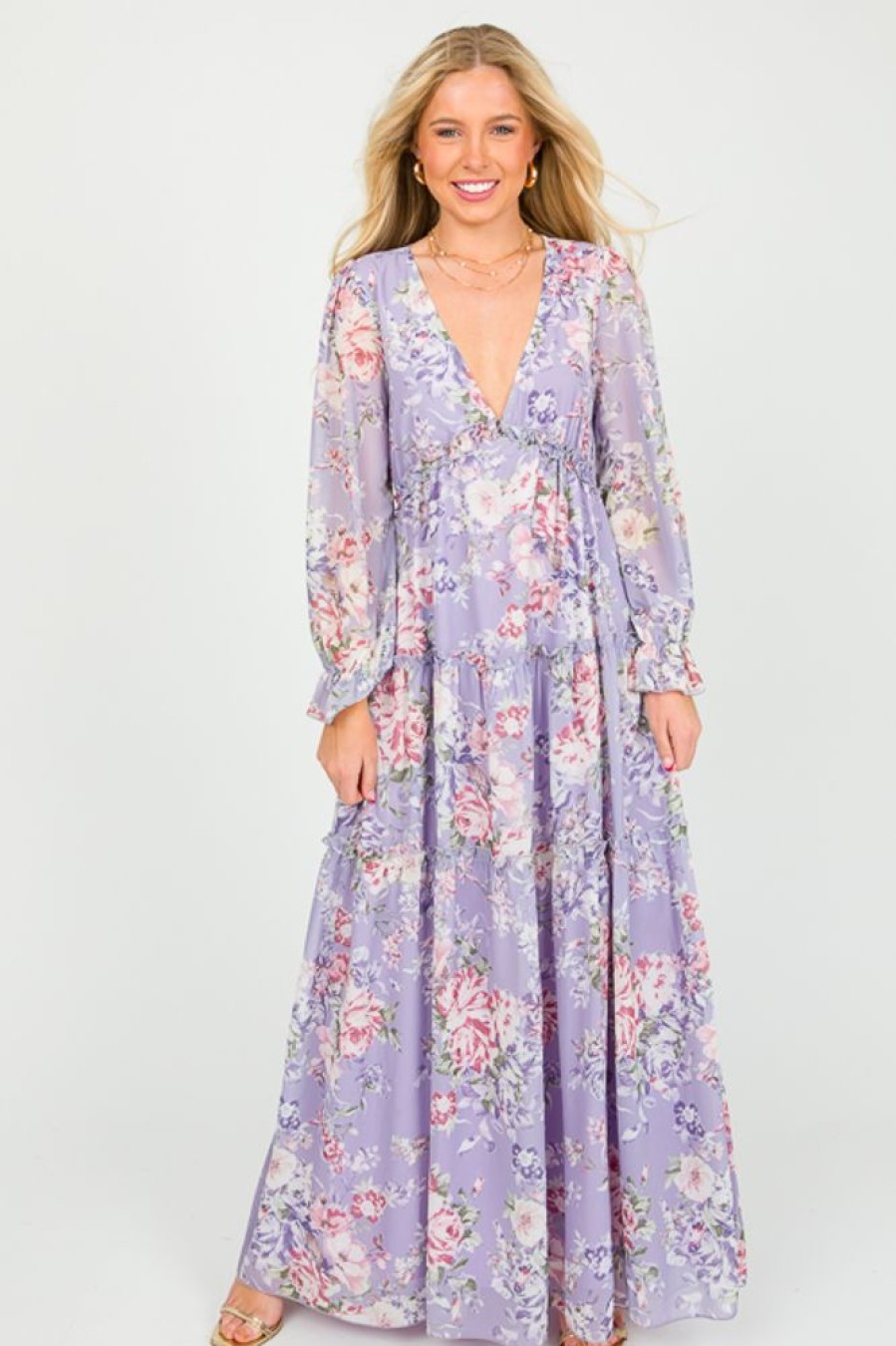 Eesome Maxi & Midi | Feeling Floral Maxi, Lilac