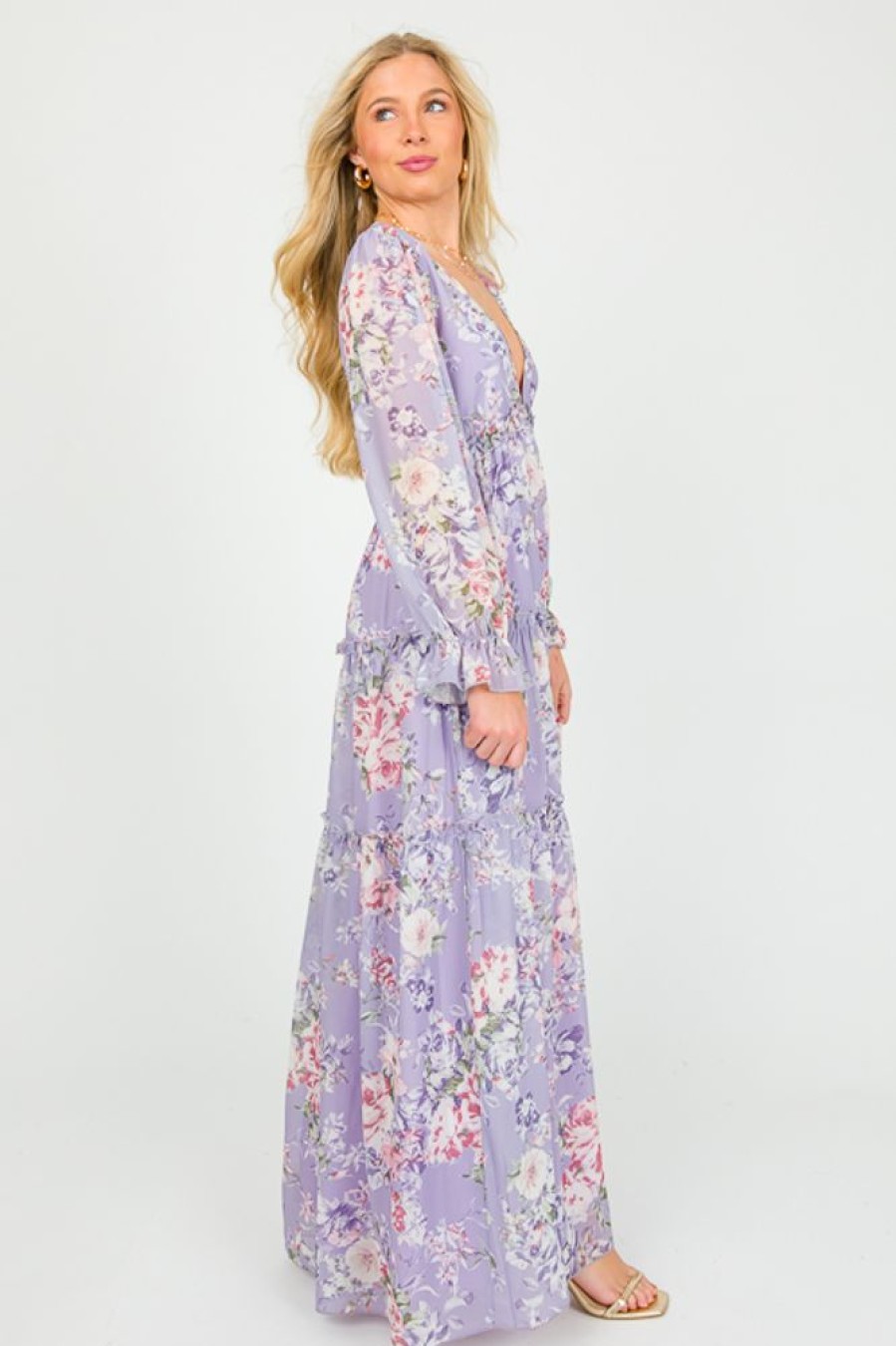 Eesome Maxi & Midi | Feeling Floral Maxi, Lilac