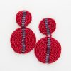 Michelle McDowell Jewelry | Colleen Earrings, Crimson