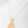 Golden Stella Jewelry | Coin Pendant & Pearl Necklace