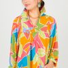 Adrienne 3/4 & Long Sleeve | Morgan Blouse, Bahama Breeze