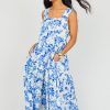 Eesome Maxi & Midi | La Fleur Midi, French Blue