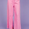 Very J Pants & Leggings | Jamie Linen Pants, Pink