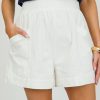 Entro Shorts | Loretta Shorts, Off White