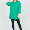 Entro Dresses W/ Sleeves | Callaway Shirt, Green