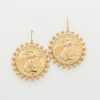 Golden Stella Jewelry | Quarter Coin Earrings