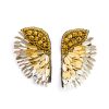 Golden Stella Jewelry | Embellished Wing Earring, Gold/Silver