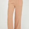 Hem & Thread Pants & Leggings | Crinkle Gauze Pants, Taupe