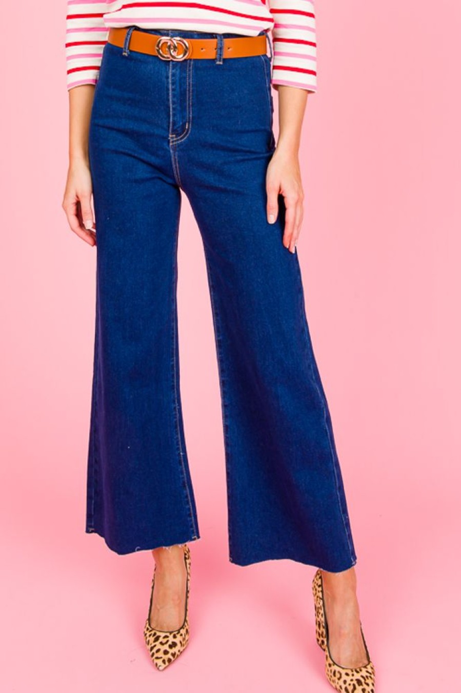 Annie Wear Jeans | Shay Wide Leg Jeans, Dark