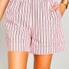 KARLIE Shorts | Karlie Stripe Shorts, Blue Tomato