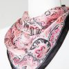 Golden Stella Scarves & Belts | Fun In Paisley Scarf, Black/Pink