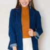 Skies Are Blue Jackets / Coats / Vests / Blazers | Denim Blazer, Indigo