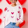 Mary square 3/4 & Long Sleeve | Millie Sweatshirt, Hearts