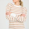 Vine & Love 3/4 & Long Sleeve | Sweet Stripes Sweater, Taupe