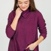 Aluvina 3/4 & Long Sleeve | Georgina Cowl Turtleneck, Plum