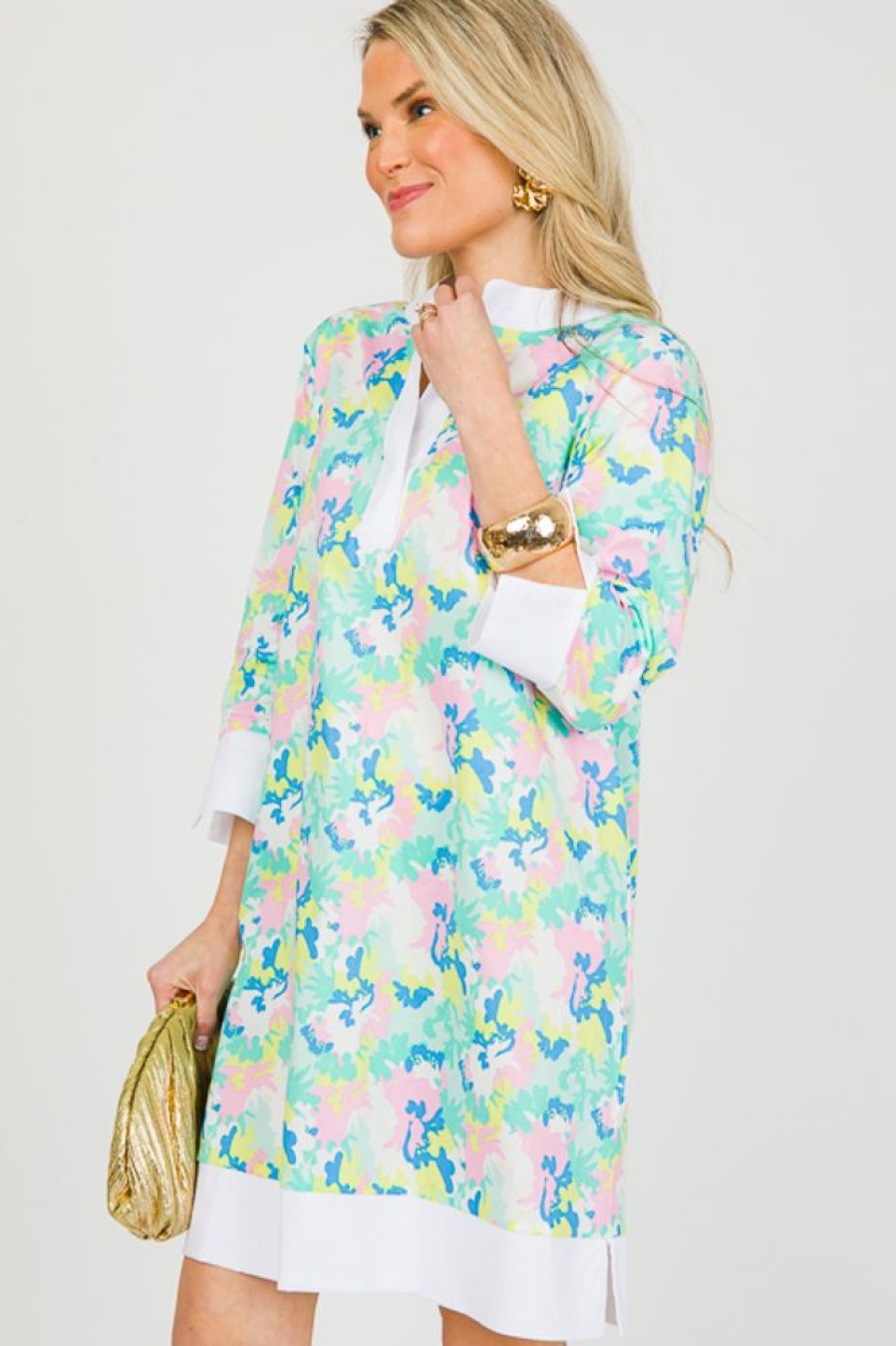 Michelle McDowell Dresses W/ Sleeves | Camille Dress, Spring Blooms