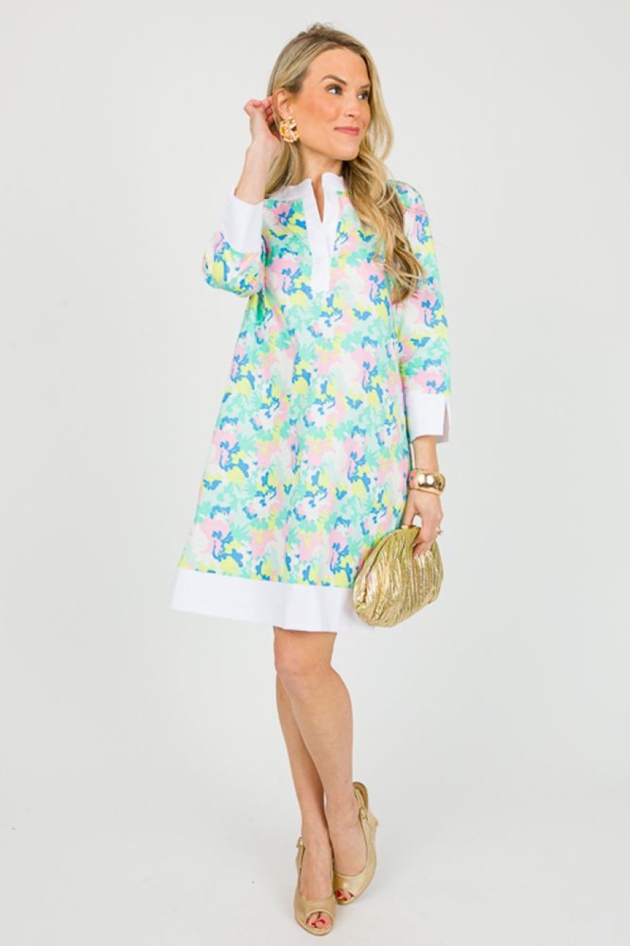 Michelle McDowell Dresses W/ Sleeves | Camille Dress, Spring Blooms