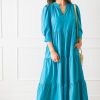 Entro Maxi & Midi | Marion Maxi, Turquoise