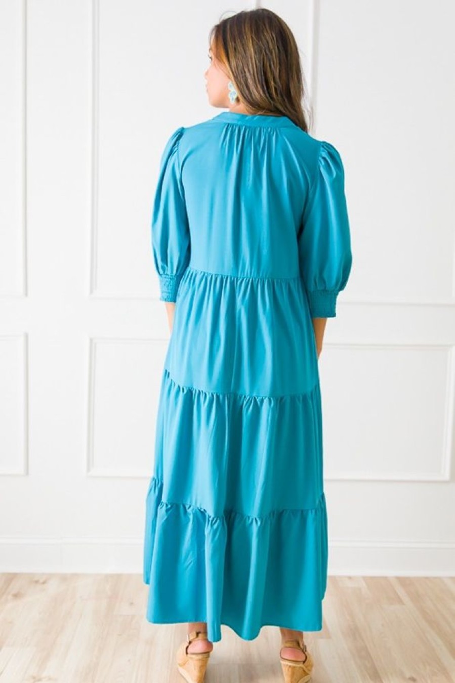 Entro Maxi & Midi | Marion Maxi, Turquoise