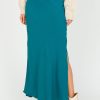 Eesome Skirts | Solid Maxi Skirt, Teal