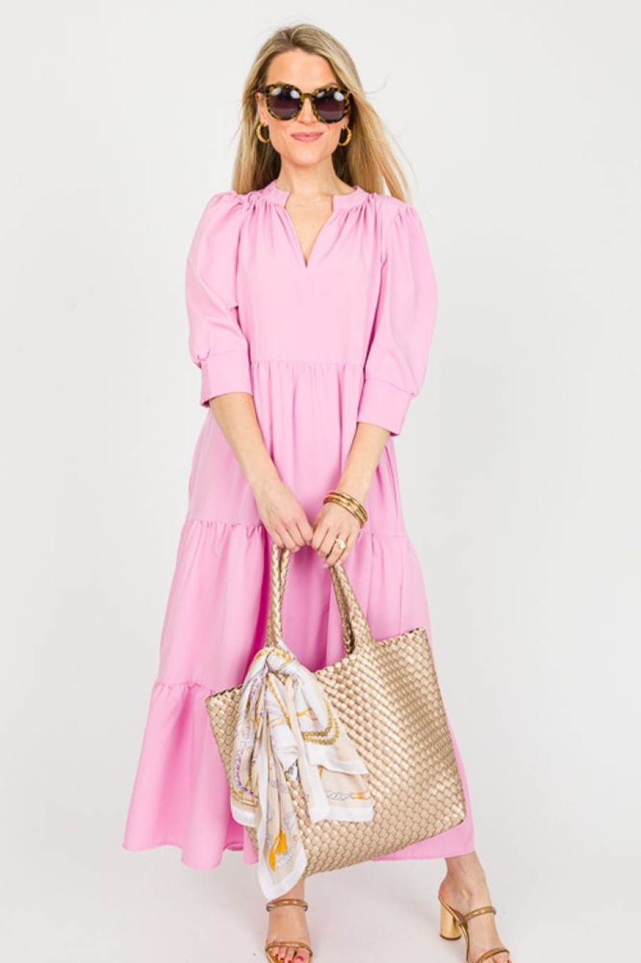 Entro Maxi & Midi | Marion Maxi, Pink