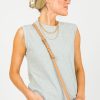 Fun 2 Fun Short Sleeve & Sleeveless | Gavin Knit Tank, Heather Grey