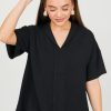 Jodifl Short Sleeve & Sleeveless | Maria Blouse, Black